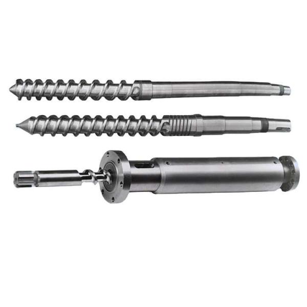 0.02mm Barrel Straightness Single Screw Extruder Screw Barrel For Accurate Extrusion