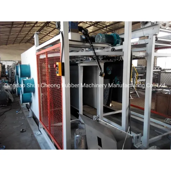 XPG-700 Rubber Sheet Cooling Line Batch Off Cooler Cooling Machine / Batch Off Cooler