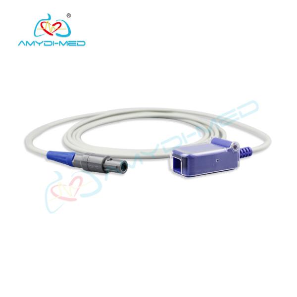 6 Pin Tpu Spo2 Adapter Cable Compatible Mindray Pm9000 For Medical Monitor