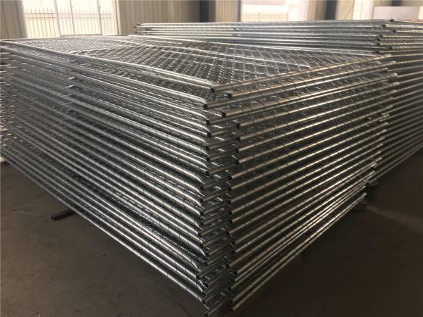 chain link temporary construction fence panels 6FT X 10F Mesh 2 3/8  x 2 3/8 ( 60mm x 60mm ) x 12 gauge wire