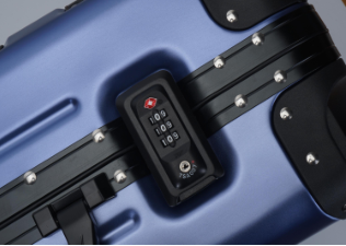 Lightweight Colorful Aluminum Cabin Luggage Suitcase Anodic Oxidation