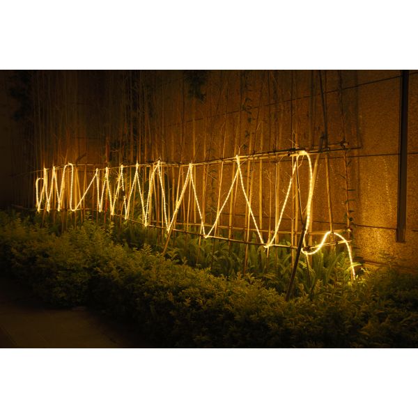 Solar LED light strip self-adhesive outdoor waterproof outdoor courtyard balcony atmosphere outdoor color ultra-bright