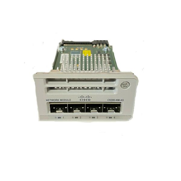 Original New  Catalyst 9300 4 X 1G Network Expansion Module C9200-NM-4G
