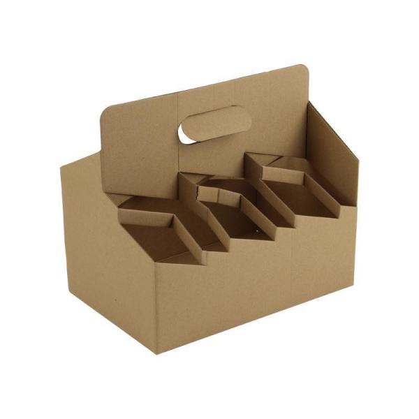 200*90*250 Customized Disposable Hot Drink Holder Coffee Paper Cup Takeout Cup Holder
