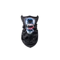 Sweat-proof Breathable Comfortable Pattern Outdoor Riding Bicycle Mouth Shield Motorcycle Face Mouth Shield Neck Head Scarf
