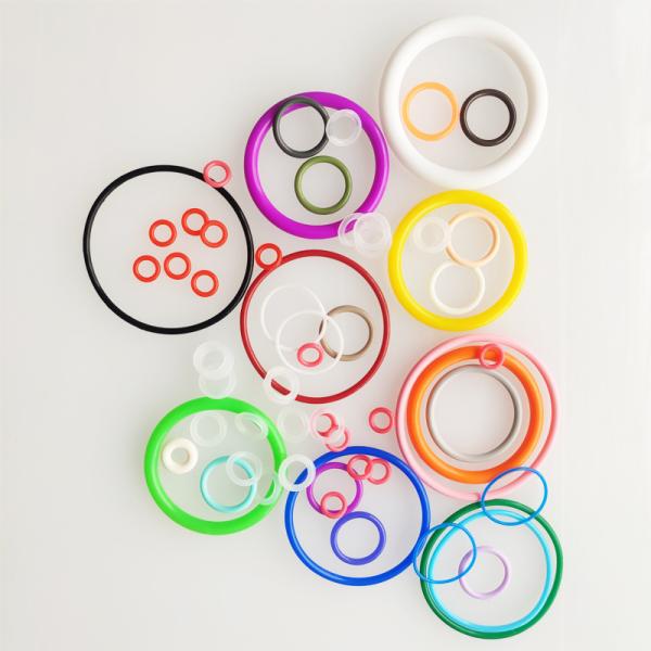 Good Quality Heat-Resistant FKM NBR HNBR FFKM Rubber Seals Fireproof Washer Rubber O Ring customized color