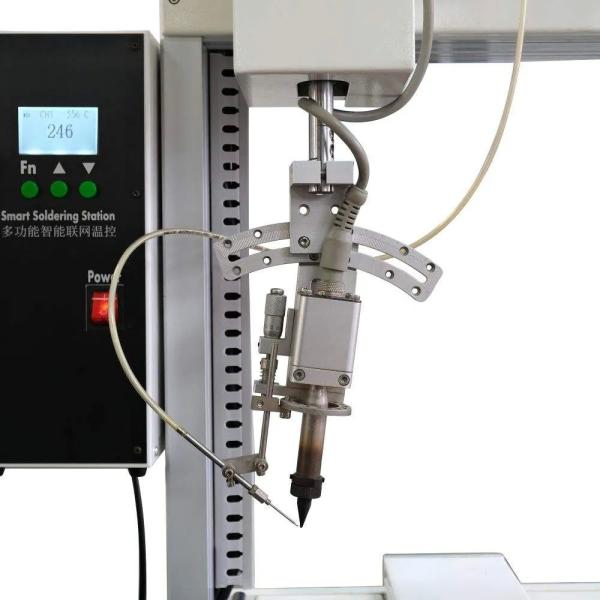 Desktop Intelligent CNC Soldering Machine High Accuracy Stable Welding Equipment 110-240V Universal Voltage for PCB SMD Connector Soldering