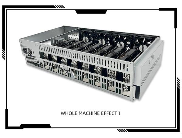 240MH/S Machine 8 gpu case motherboard B85 with 847 847 case 65mm 8gpu server u4 gpu case