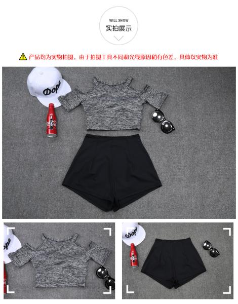 Sport Wear Three Piece Yoga Set Sport Shirt for Women Sports bra Fitness Flare Pants Leggings