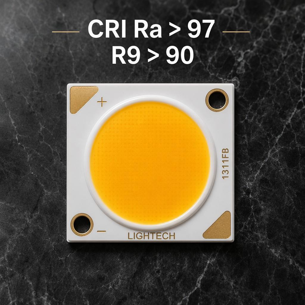 HY-COB-FB 1313  Healthy Lighting COB LED 5000K - Imitation Solar Spectrum & Cyan-Gap Filled for Eye Protection