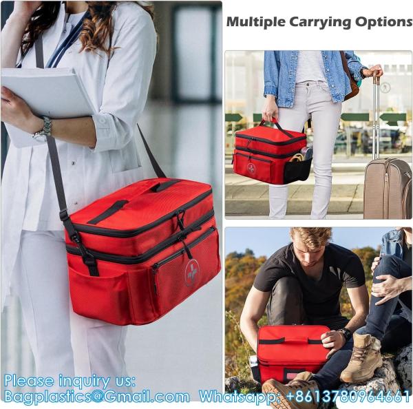 Travel Medicine Bag Organizer-Medicine Organizer Storage-Pill Bottle Organizer Storage-Medication Organizer