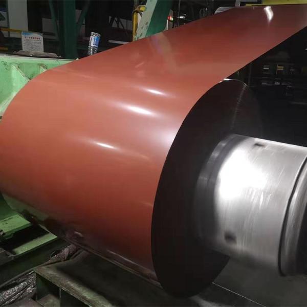 Hot Rolled PPGI Prepainted Steel Coil 4mm - 300mm SPCD PE SMP HDP PVDF