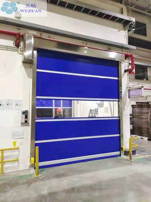                 Manufactory Automatic Rapid PVC Industrial Plastic Interior Roll up Shutter Door for Factory             