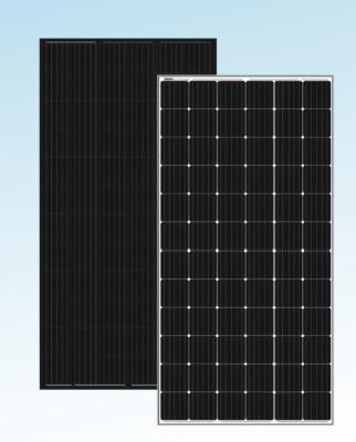 O agregado familiar Monocrystalline branco da eficiência elevada dos painéis de energias solares da casa do sistema de energia solar pôs o watt 340-370