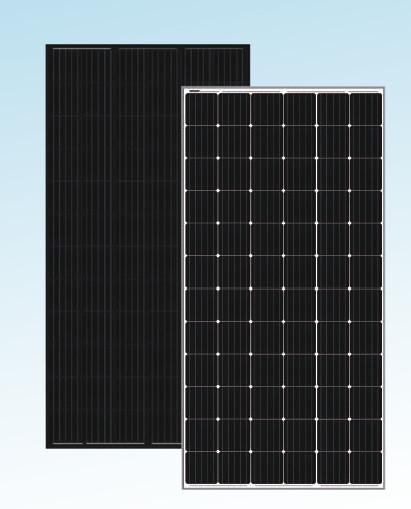 Solar Energy System Home Solar Power Panels White Monocrystalline High Efficiency Household Powered 340-370 Watt