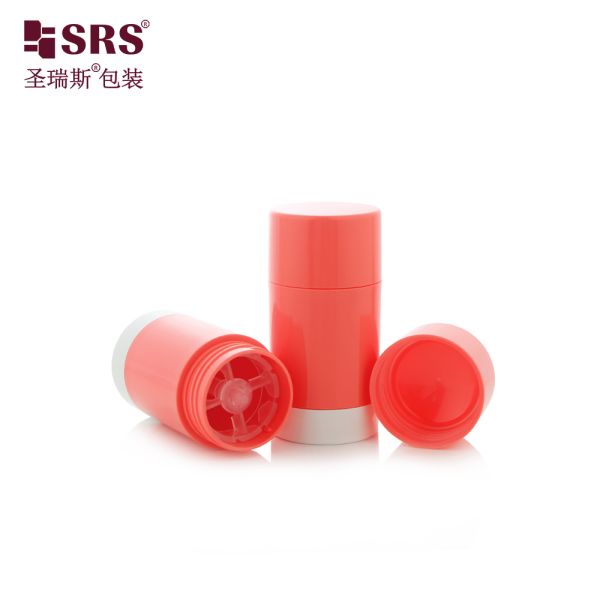 D048 15ml 30ml 50ml 75ml 90ml PP PCR Recycled Plastic Deodorant Stick Container Bottom Filling Cosmetic Packaging