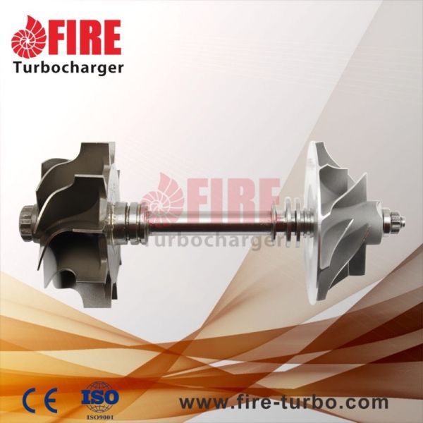 CT26 Turbocharger Rotor with K418 Turbine Wheel Blade 42CrMo Shaft Wheel and Oil-cooled System for Toyota Truck Dyna