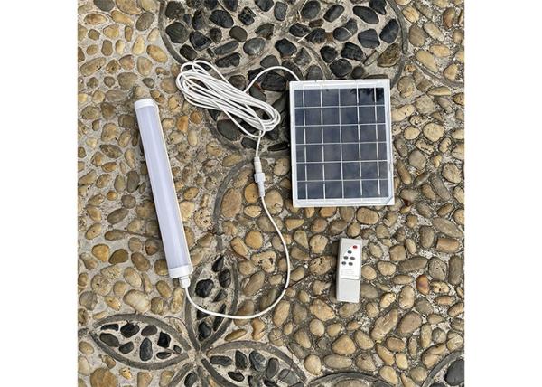 Waterproof 90cm Solar Panel Tube Light 35x35cm Panel 10A Bettery