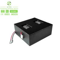Long lithium fait sur commande Ion Battery Packs 120Ah de la vie de cycle RS485 RS232