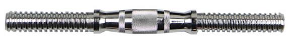 14'' 25mm Straight Dumbbell bar for sale with rubber handle grip