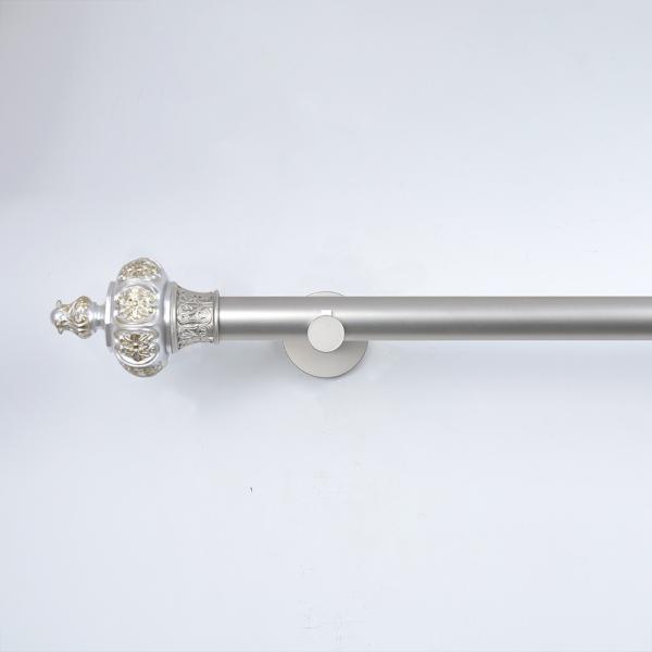 Simple Crystal Curtain Rod Accessories House Decoration Curtain Pole