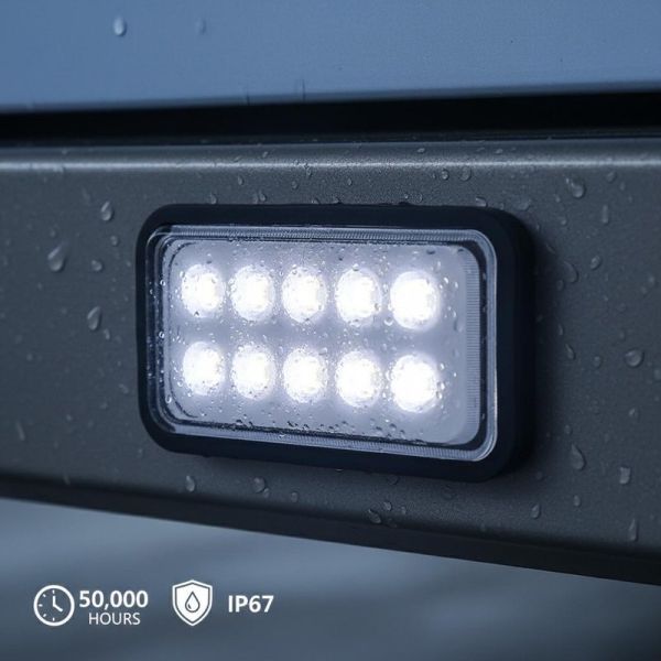 IP67 Waterproof License Plate Light 3715-00034-LED WG-4WG-PZ-4-00