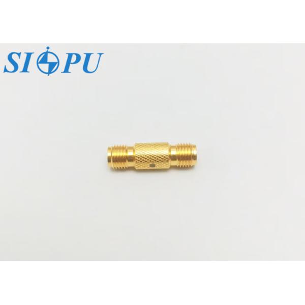 SMA Female to SMA Female RF Coaxial Adapter – Gold Plated