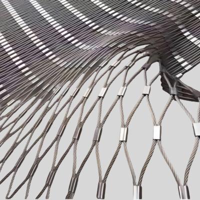 maille de corde d'olive d'acier inoxydable