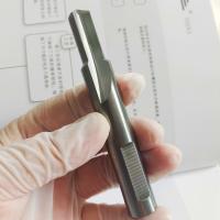 Mèche de forage composite à queue droite avec haute résistance à la rupture et refroidissement interne