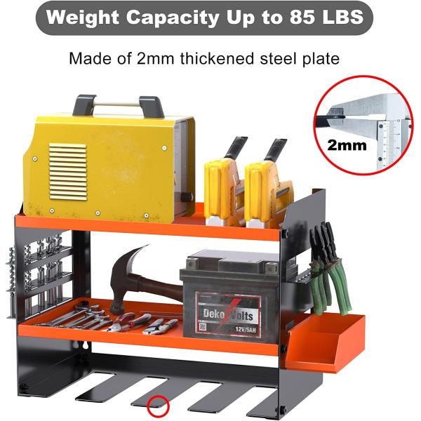 Стенный беспроводный буровой инструментальный держатель Электрический буровой полка Акумуляторная станция зарядки