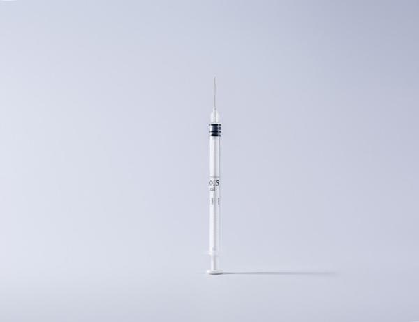 Medical Disposable Syringe Auto Disable 0.05ml-1ml Metal Clip Lock OEM
