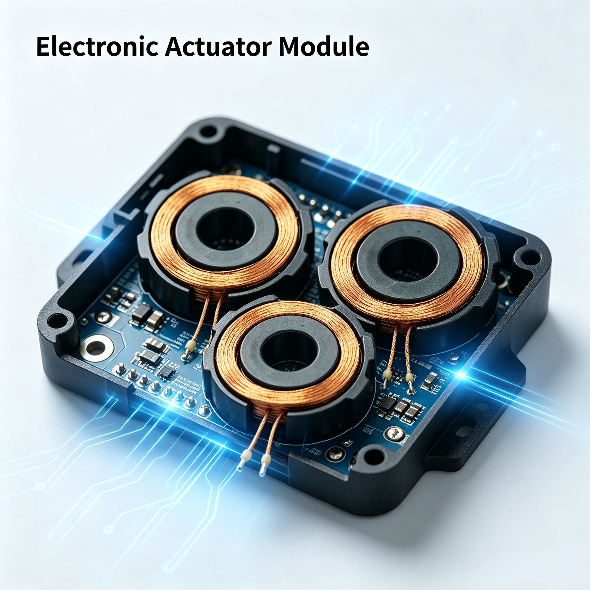 Customized Strong Magnetic 6.5uh Inductance Wireless Charging Coil for Smart Watch Iwatch3/4/5