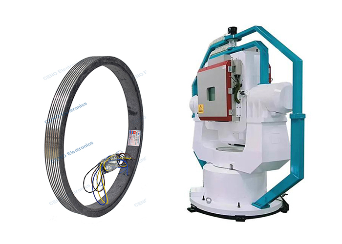 CENO-CT-slip-ring-75 Промышленный проводящий кольцевой сдвиг коллектор комбинировать RS422 RS232 Сигнал вращающийся