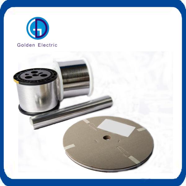 Silver Plated Copper Alloy Solar Ribbon Wire Burr Free For Solar Applications