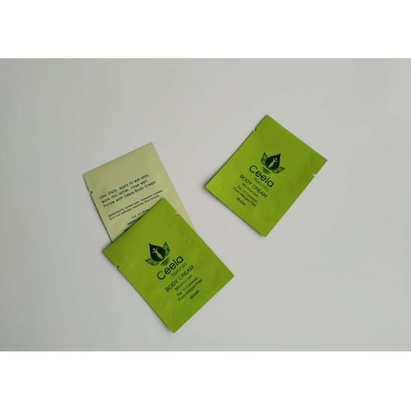 Flat Plastic Cosmetic Organizer Bag Aluminum Foil Body Cream Packaging Wash Powder Pouch