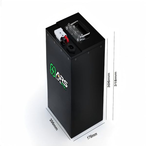High Speed E Sport Bike Ternary Lithium Battery 52V Portable Custom BMS Plug