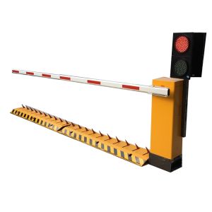 Automatic Motorized A3 Steel Tyre Killer and Boom Barrier with 40T Min. Loading and Powder Coating