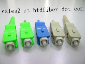 Male to Female Single Mode Simplex Hybrid Sc-FC Fiber Optic Adaptor