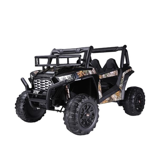 Поездка на игрушке Большой УТВ для детей Двухместный с Mp3 12В Электрический пульт управления Автомобиль 3-8 лет