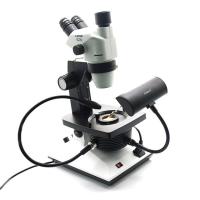 Microscope de Gemology de Trinocular avec la température de couleur de 6000k - 7000k