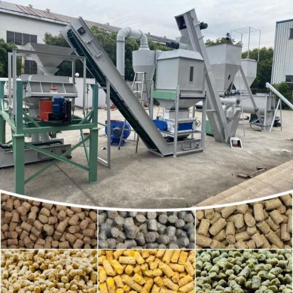 Linha de produção de moinhos de pellets para alimentação animal de frango para aves de capoeira