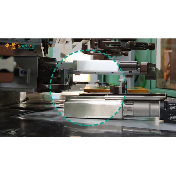 Auto Servo Control 50Hz Square Plastic Bottle Screen Printing Machine