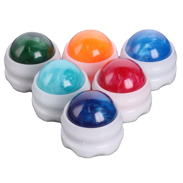 Resin Self Massage Ball Roller , Dia 54mm Marble Massage Ball