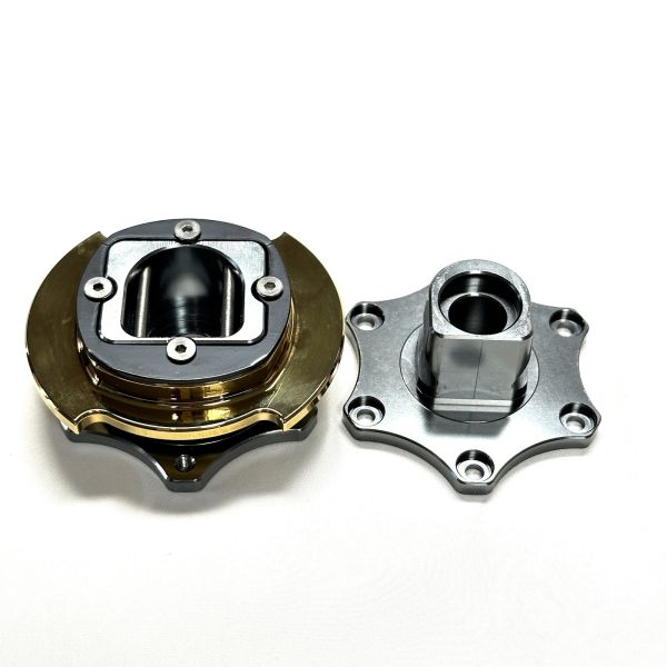 Custom CNC Machined Steering Quick Release Wheel Car With D Lock System 70mm