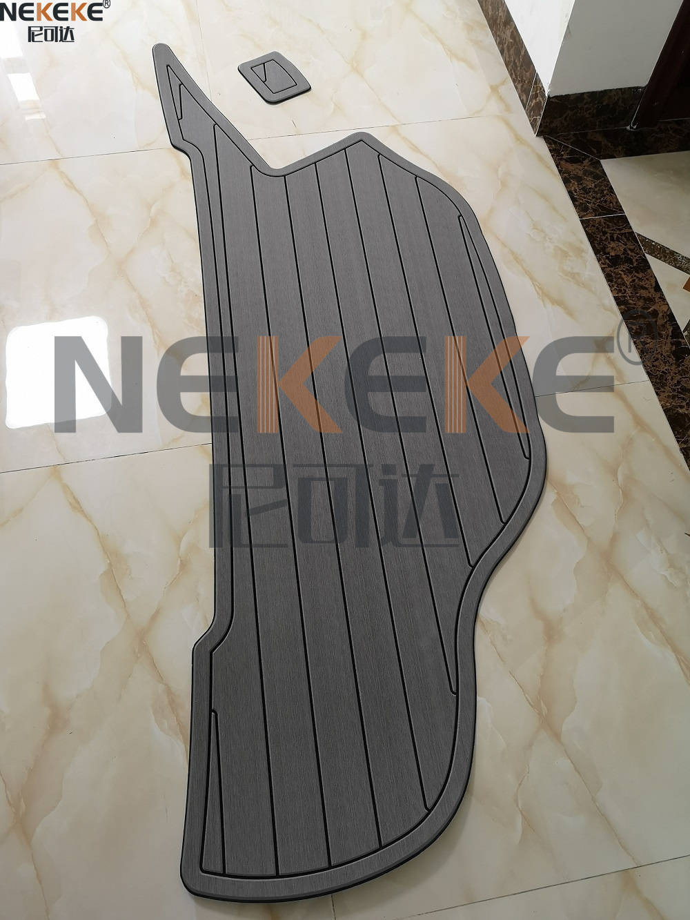 2006 Tahoe Q6 Swim Platform EVA Faux Teak Deck Mat Marine Flooring Pad