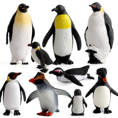6 PCS Pinguim Modelo Brinquedo Desktop Decoração Coleção Festa Favoritos Brinquedos para Meninos Meninas Crianças