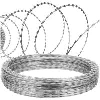 bobina galvanizada Bto-22 térmico do metal de 900mm arame farpado nítida