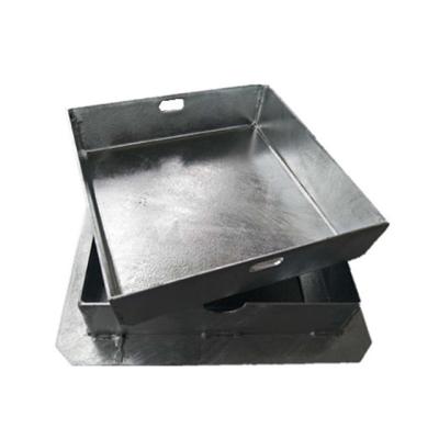 Hot Dip Galvanized Recessed Steel Manhole Cover CE Certification
