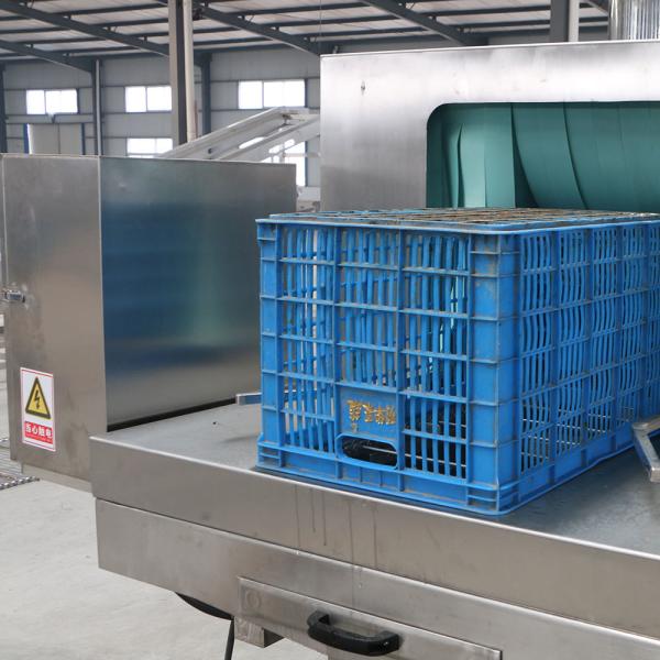 6000*2800*2200 Stainless Steel Tray Washer for Pallet Washing Efficiency in Commercial