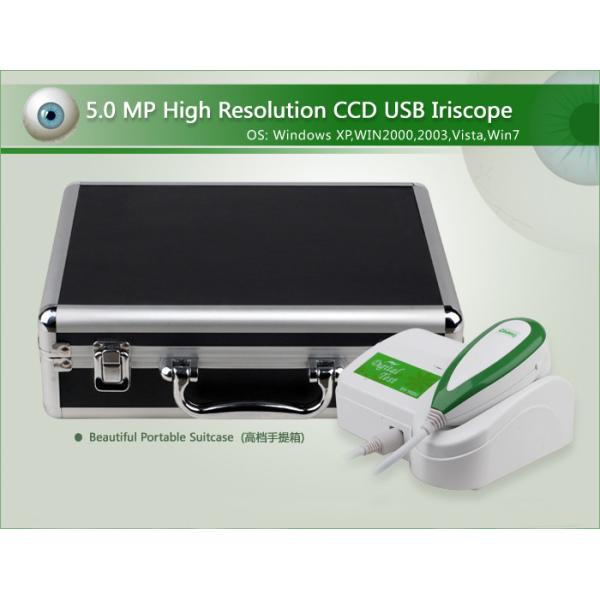5,0 sistema de diagnóstico de alta resolución de análisis de imagen de la P.M. Iridology favorable
